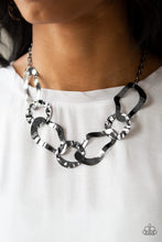 Load image into Gallery viewer, Paparazzi Capital Contour - Black Necklace
