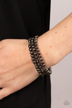 Load image into Gallery viewer, Paparazzi Boundless Boundaries - Black Bracelet
