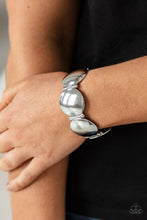 Load image into Gallery viewer, Paparazzi Going, Going, GONG - Silver Bracelet

