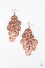 Load image into Gallery viewer, Paparazzi The Party Animal - Copper Earrings
