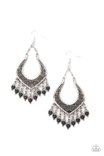 Load image into Gallery viewer, Paparazzi Sahara Fiesta - Black Earrings
