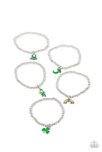 Load image into Gallery viewer, Paparazzi St. Patrick’s Day Starlet Shimmer Bracelets

