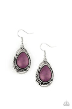 Load image into Gallery viewer, Paparazzi Abstract Anthropology - Purple Earrings
