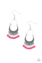 Load image into Gallery viewer, Paparazzi Hopelessly Houston - Pink Earrings
