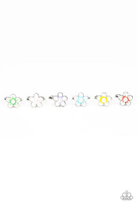 Paparazzi Pearl Flower Starlet Shimmer Rings