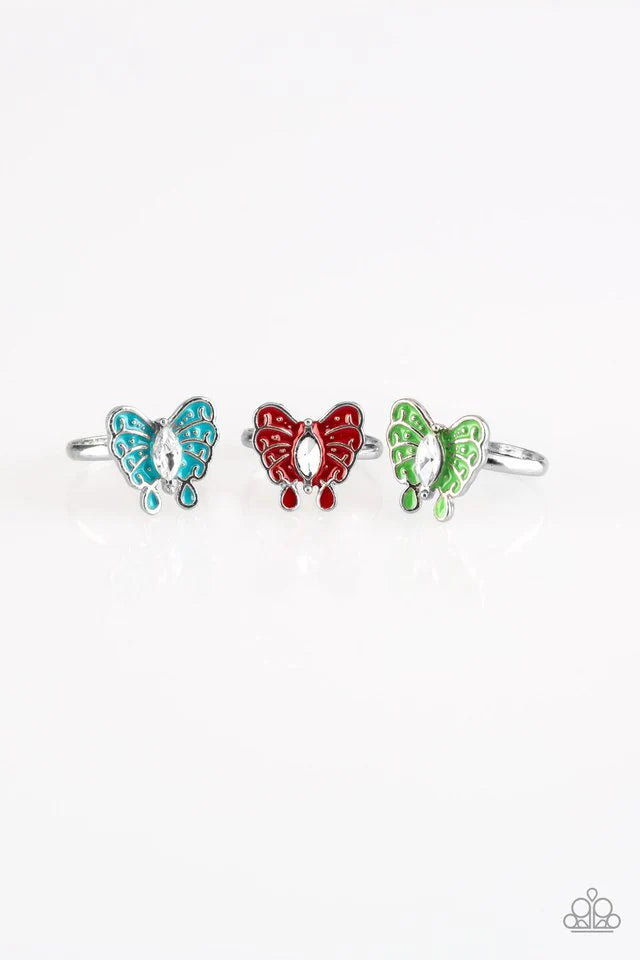 Paparazzi Butterfly Starlet Shimmer Rings