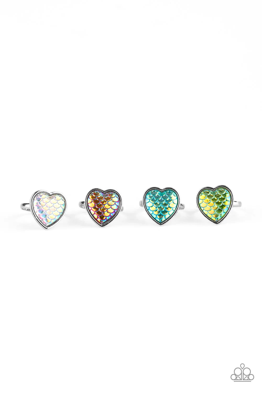 Paparazzi Mermaid Heart Starlet Shimmer Rings