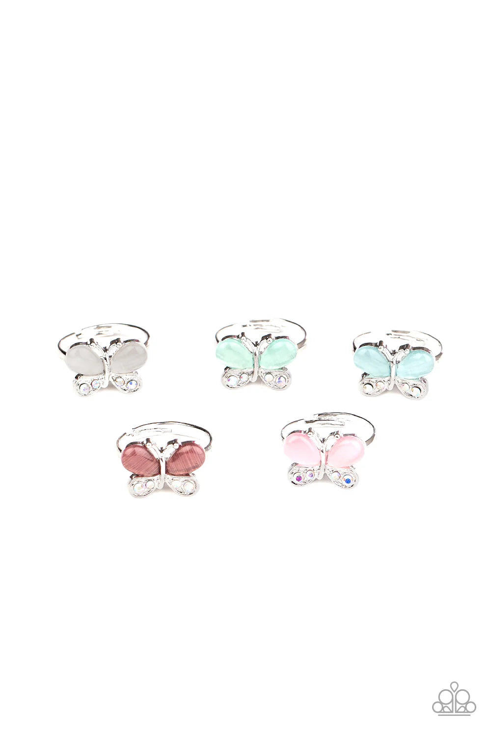 Paparazzi Moonstone Butterfly Starlet Shimmer Rings