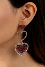Load image into Gallery viewer, Paparazzi Couples Celebration - Red Earrings
