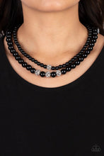 Load image into Gallery viewer, Paparazzi Brilliant Ballerina - Black Necklace
