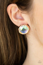 Load image into Gallery viewer, Paparazzi Double Take Twinkle - Gold Earrings
