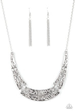 Load image into Gallery viewer, Paparazzi Stick To The ARTIFACTS - Silver Necklace
