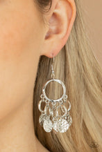 Load image into Gallery viewer, Paparazzi Partners In CHIME - Silver Earrings
