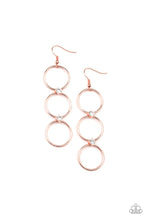 Load image into Gallery viewer, Paparazzi Refined Society - Copper Earrings
