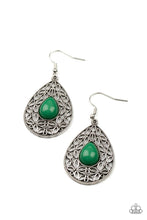 Load image into Gallery viewer, Paparazzi Fanciful Droplets - Green Earrings
