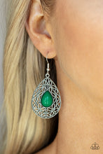 Load image into Gallery viewer, Paparazzi Fanciful Droplets - Green Earrings
