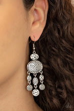 Load image into Gallery viewer, Paparazzi Get Your ARTIFACTS Straight - Silver Earrings
