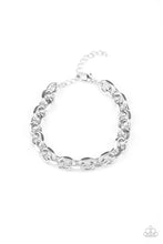 Load image into Gallery viewer, Paparazzi Advisory Warning - Silver Bracelet
