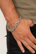 Load image into Gallery viewer, Paparazzi Advisory Warning - Silver Bracelet

