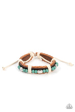 Load image into Gallery viewer, Paparazzi Lodge Luxe - Blue Bracelet
