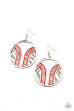 Load image into Gallery viewer, Paparazzi Delightfully Deco - Red Earrings
