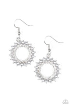 Load image into Gallery viewer, Paparazzi Wreathed In Radiance - Silver Earrings
