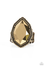Load image into Gallery viewer, Paparazzi Avant-GRANDEUR - Brass Ring
