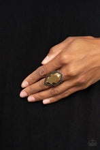 Load image into Gallery viewer, Paparazzi Avant-GRANDEUR - Brass Ring
