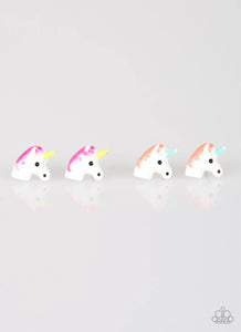 Paparazzi Unicorn Face Starlet Shimmer Earrings