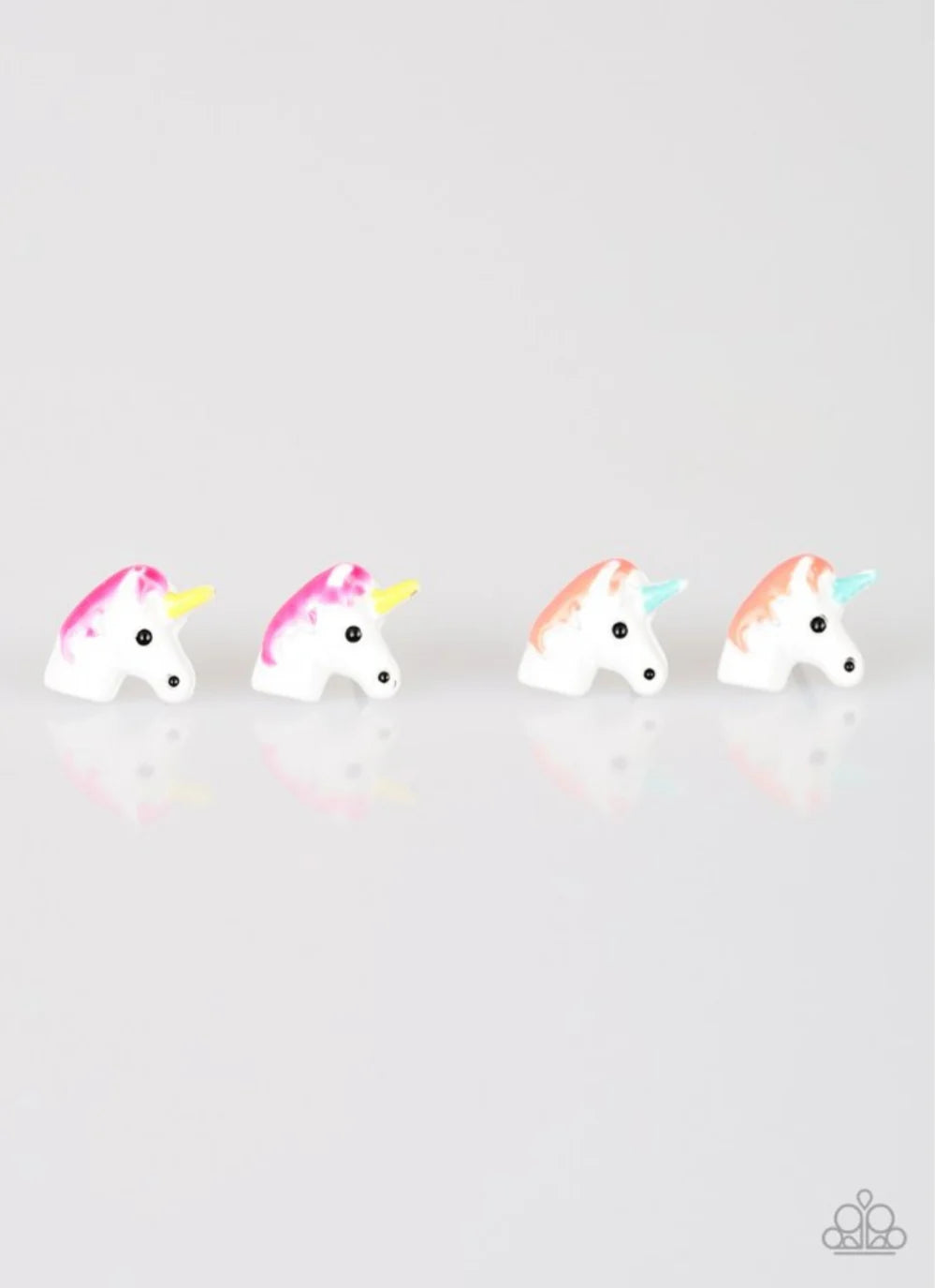 Paparazzi Unicorn Face Starlet Shimmer Earrings