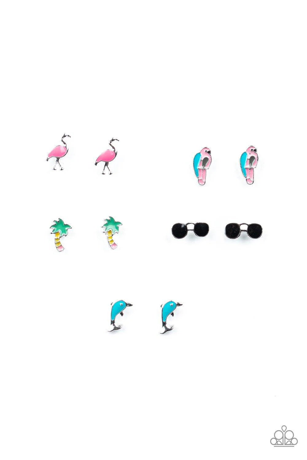 Paparazzi Tropical Paradise Starlet Shimmer Earrings