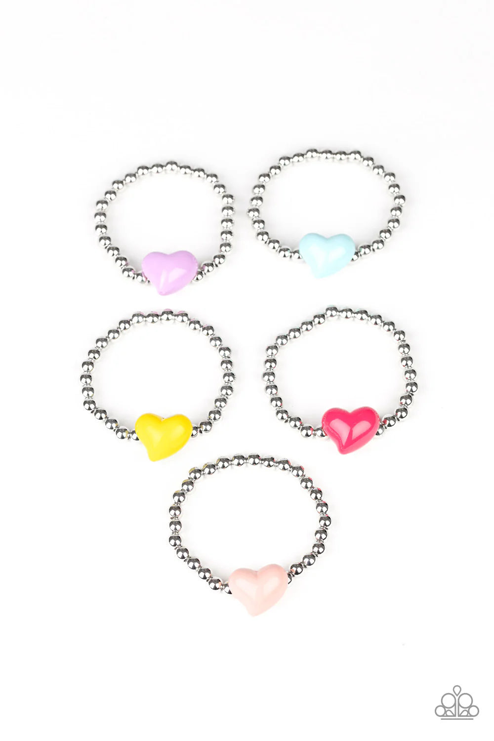 Paparazzi Puffy Heart Starlet Shimmer Bracelet