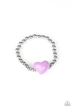 Load image into Gallery viewer, Paparazzi Puffy Heart Starlet Shimmer Bracelet
