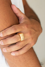 Load image into Gallery viewer, Paparazzi Straightforward - Gold Ring

