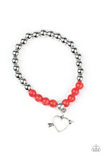 Load image into Gallery viewer, Paparazzi Flirty Heart Starlet Shimmer Bracelet
