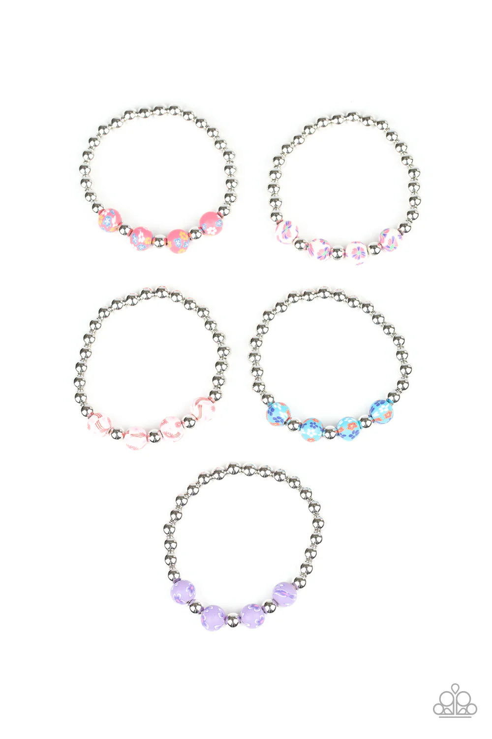 Paparazzi Floral Starlet Shimmer Bracelet