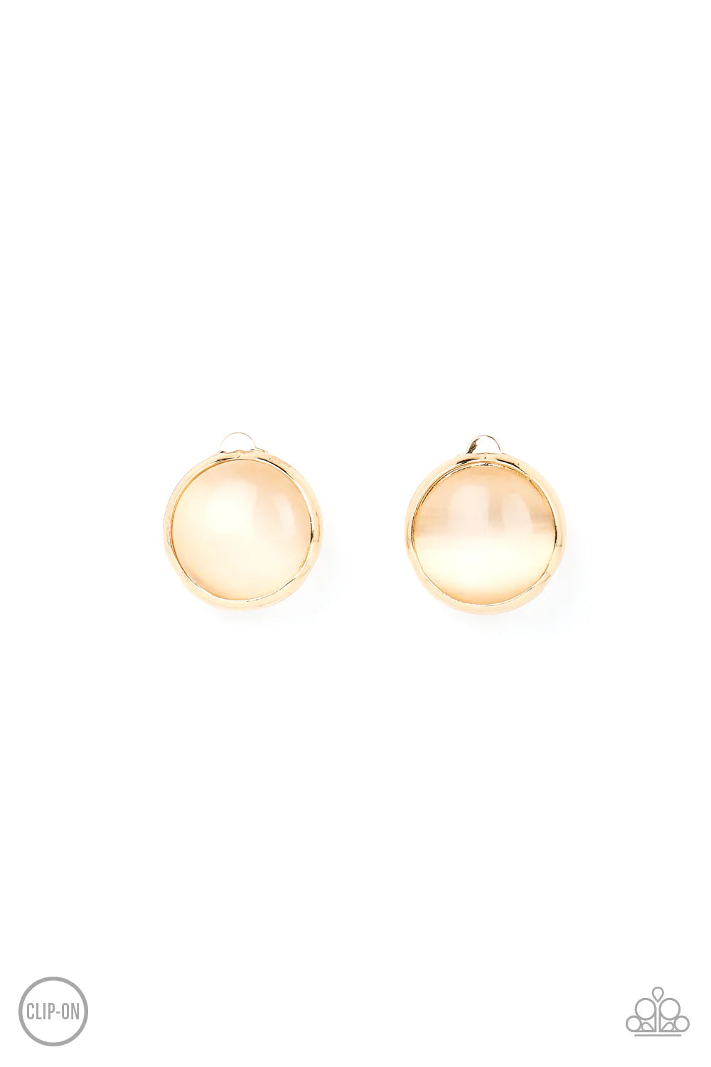 Paparazzi Cool Pools - Gold Earrings