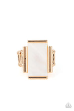 Load image into Gallery viewer, Paparazzi Mystical Marinas - Gold Ring

