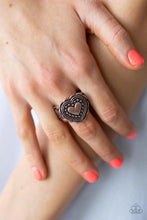 Load image into Gallery viewer, Paparazzi Southern Soulmate - Copper Ring
