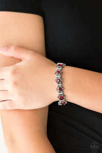 Paparazzi Strut Your Stuff - Red Bracelet