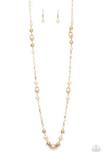 Load image into Gallery viewer, Paparazzi Wall Street Waltz - Gold Necklace
