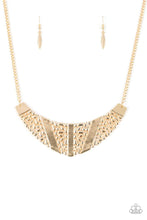 Load image into Gallery viewer, Paparazzi Terra Trailbreaker - Gold Necklace
