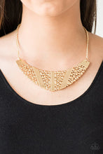 Load image into Gallery viewer, Paparazzi Terra Trailbreaker - Gold Necklace
