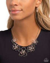 Load image into Gallery viewer, Paparazzi Wiry Wallflowers - Pink Necklace
