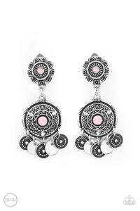 Paparazzi A DREAMCATCHER Come True - Pink Earrings