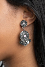 Load image into Gallery viewer, Paparazzi A DREAMCATCHER Come True - Pink Earrings
