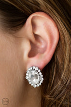 Load image into Gallery viewer, Paparazzi Hold Court - White Earrings

