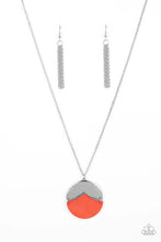 Load image into Gallery viewer, Paparazzi Seaside Sabbatical - Orange Necklace
