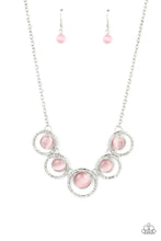 Load image into Gallery viewer, Paparazzi Elliptical Enchantment - Pink Necklace
