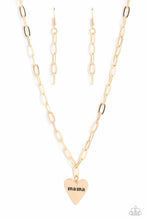 Load image into Gallery viewer, Paparazzi Mama Can’t Buy You Love - Gold Necklace
